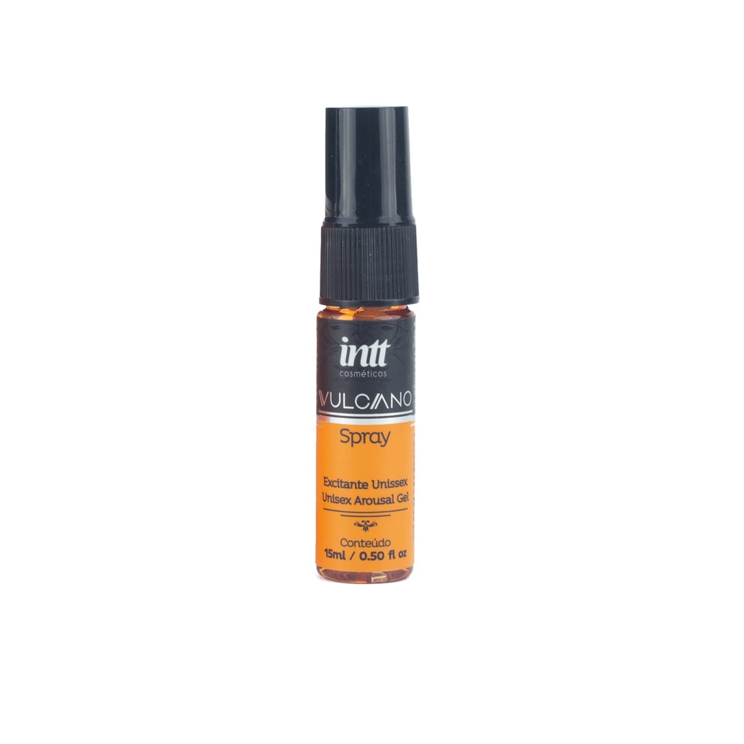 Excitante Unissex em Spray com Efeito Térmico Quente - Intt Vulcano | 15 ml - 2